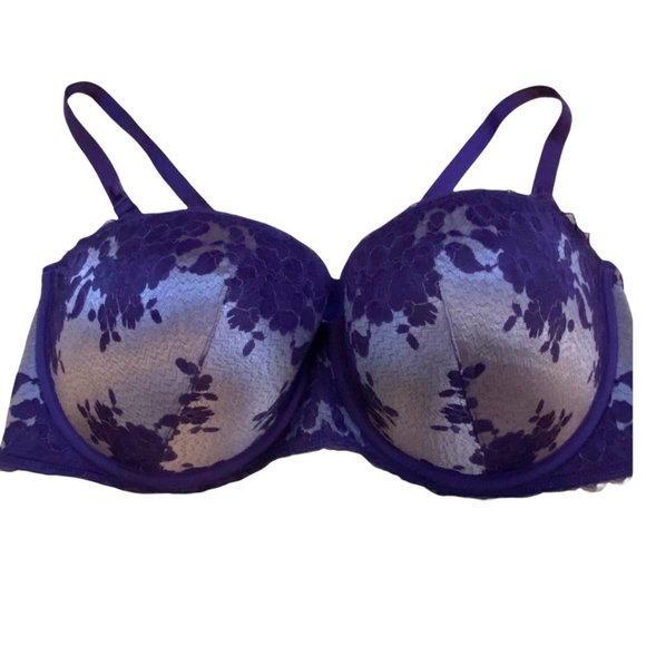 torrid Other - TORRID Curvy Purple Lace push-up strapless Bra Sz 46DDD NWOT